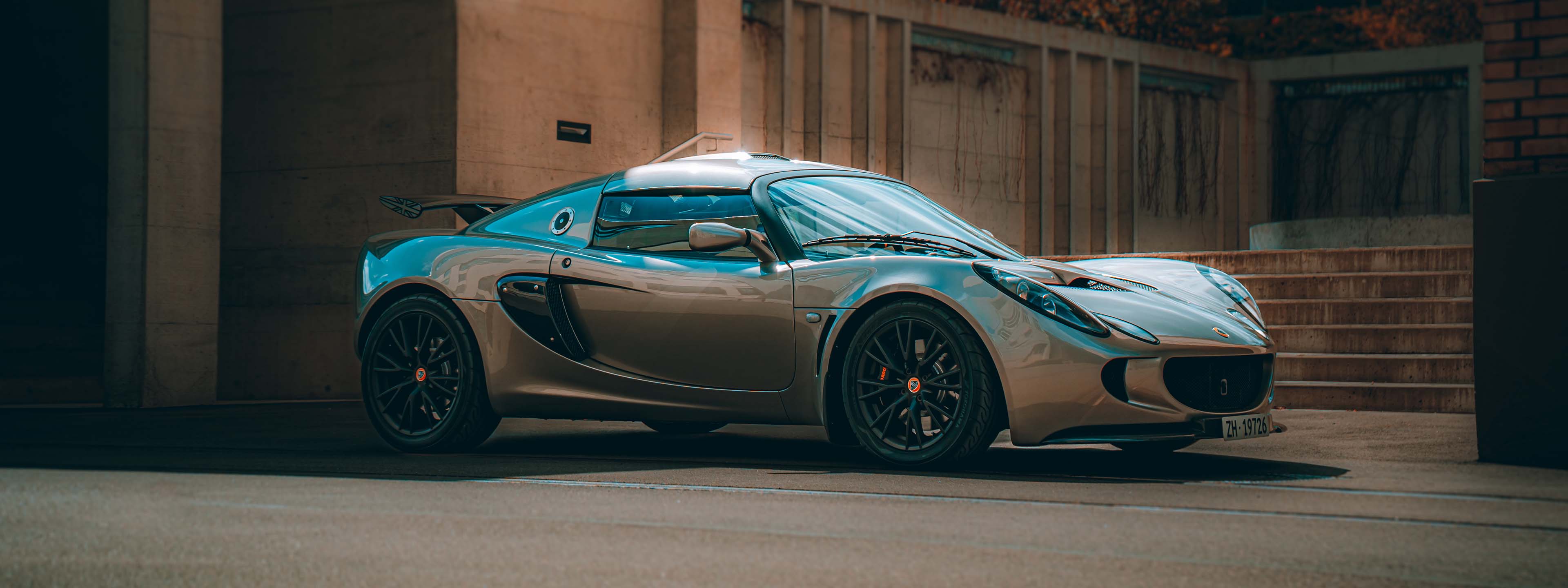 Lotus Exige gunmetal grey